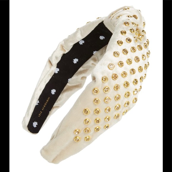 Lele Sadoughi Crystal Embellished Headband - Picture 2 of 4